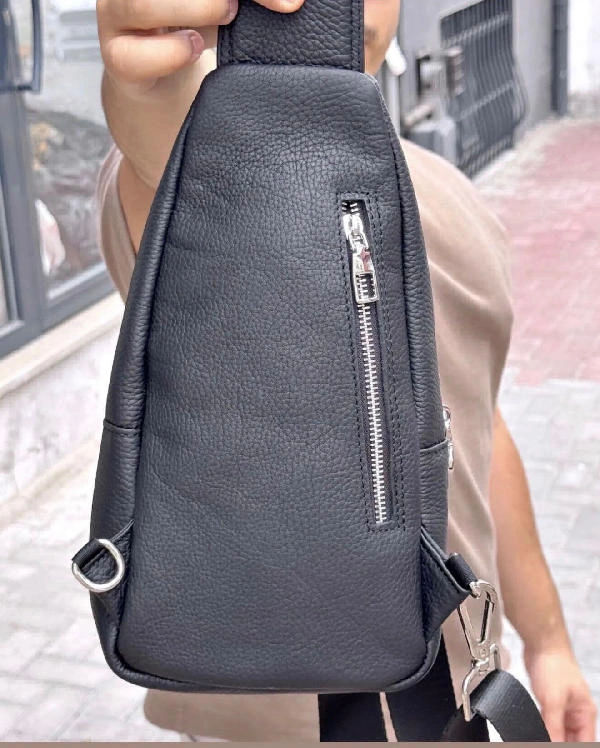 Active Flex Sling in Black leather, WACCO Studio Vancouver